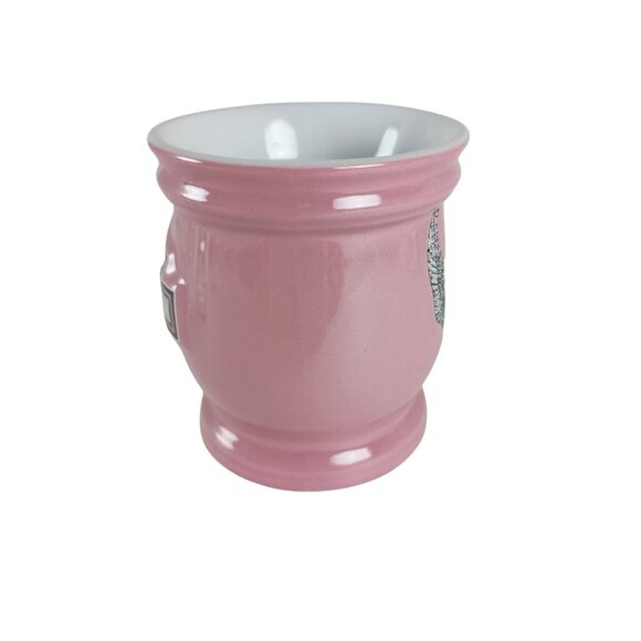 Harley Davidson Pink Coffee/Tea Mug-Silver Glider Eagle Cup 12oz. - Picture 3 of 6